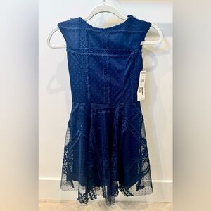 Girls Un Deux Trois Fit-and-Flare Dress, Size 10